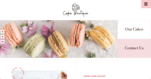 Web Design for Cake Makers – £99 Website Package